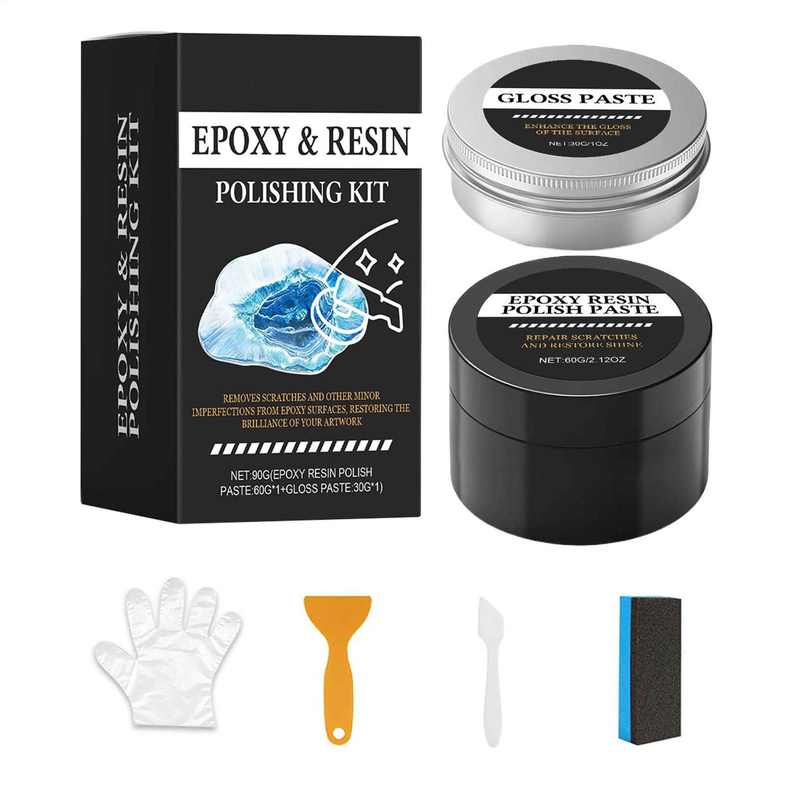 Resin Art Kits - Глянцевая полировальная паста из эпоксидной смолы,