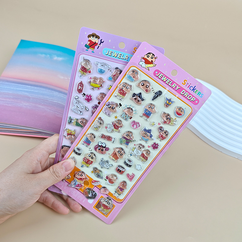 Resin Art Phone Case - Наклейка из смолы с изображением персонажа