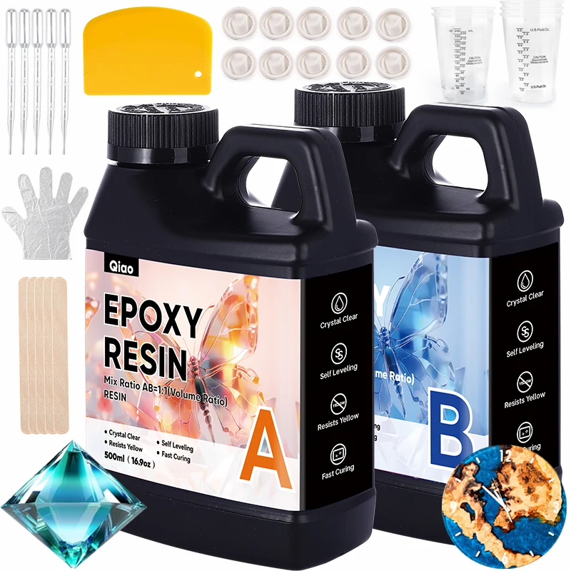 Resin Art Easy - Набор эпоксидной смолы Crystal Clear с