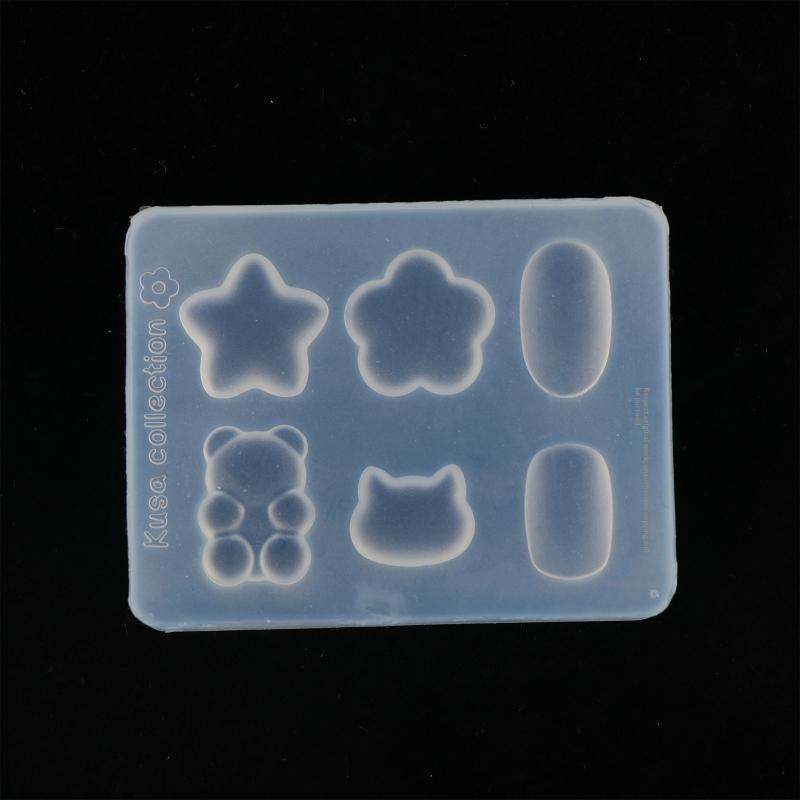 Resin Art Easy - Силиконовая 3D-форма для дизайна ногтей с
