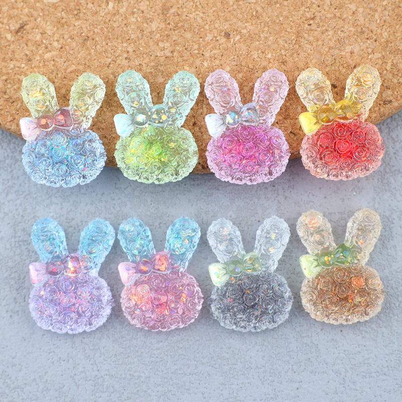 Resin Art Phone Case - 5 шт. светящихся градиентных кабошонов из