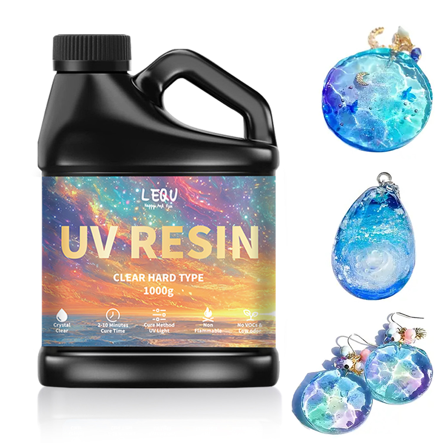 Resin Art Glue - 100/200/500/1000 г УФ-клей для эпоксидной смолы,