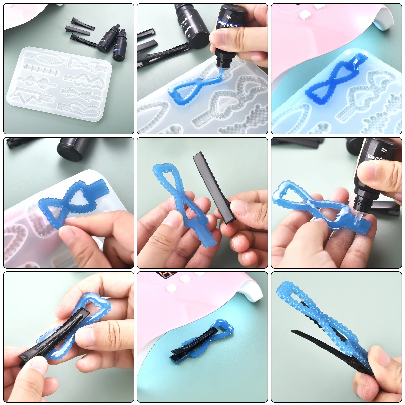 17 цветов УФ-клей из смолы, 10 – обзор и цена Resin Art Glue