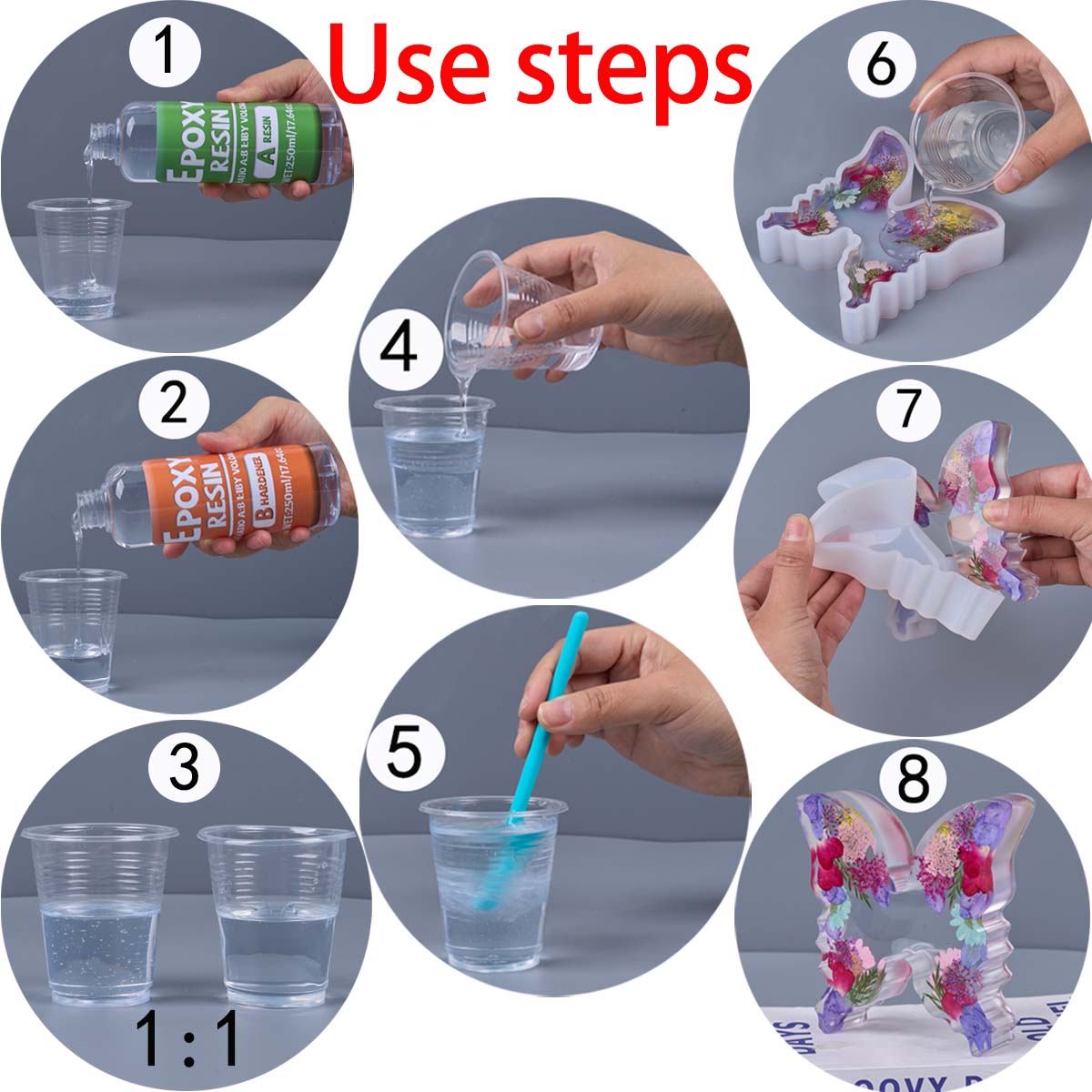 Комплект эпоксидной смолы соот – обзор и цена Resin Art Glue