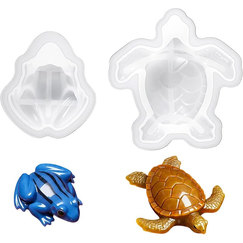 2 комплекта форм для литья из  – обзор и цена Resin Art Beach