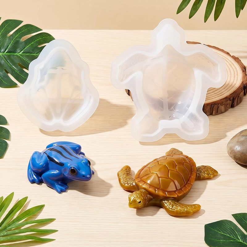 2 комплекта форм для литья из  – обзор и цена Resin Art Beach