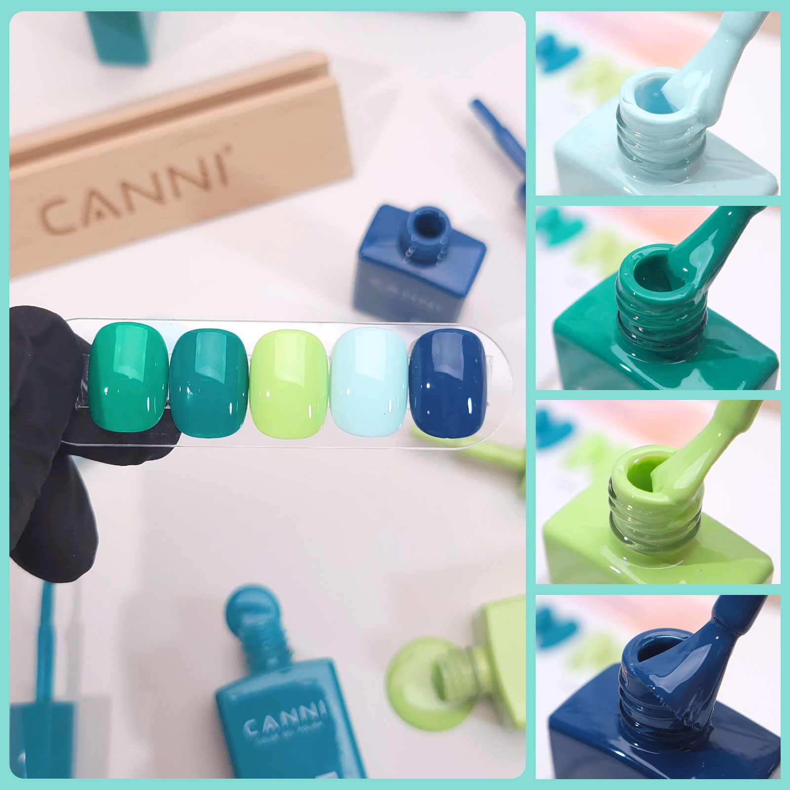 Гель-лак для ногтей CANNI 9 мл – обзор и цена Resin Art Training