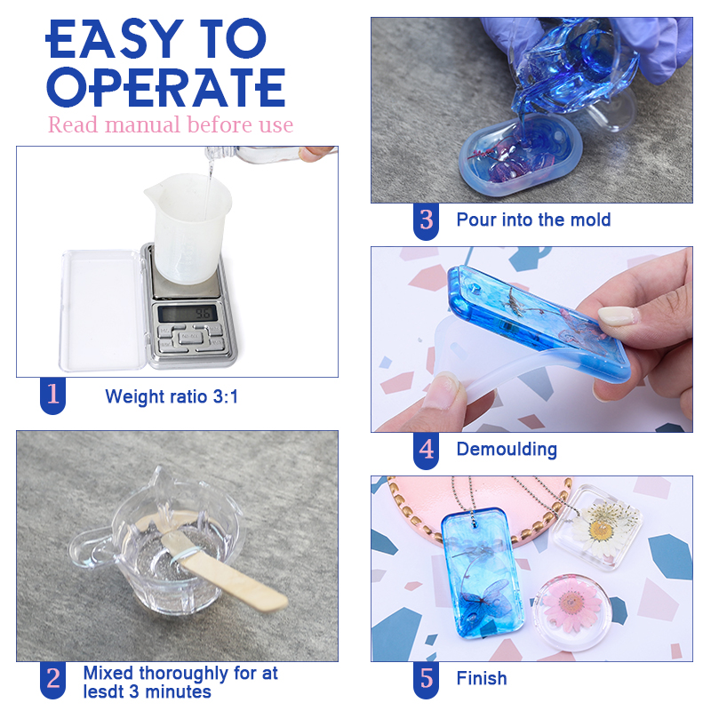 Набор из эпоксидной смолы Crys – обзор и цена Resin Art Easy