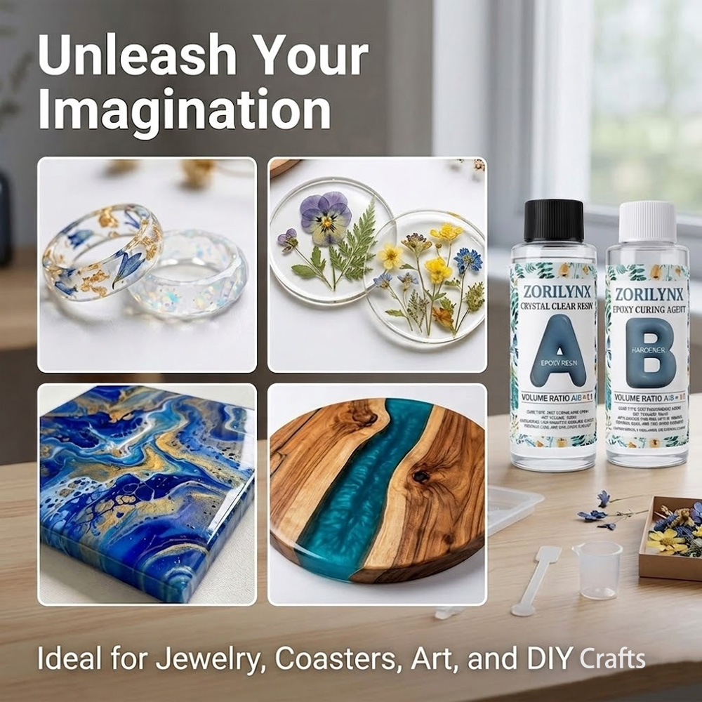 Набор эпоксидной смолы ZORILYN – обзор и цена Resin Art Easy