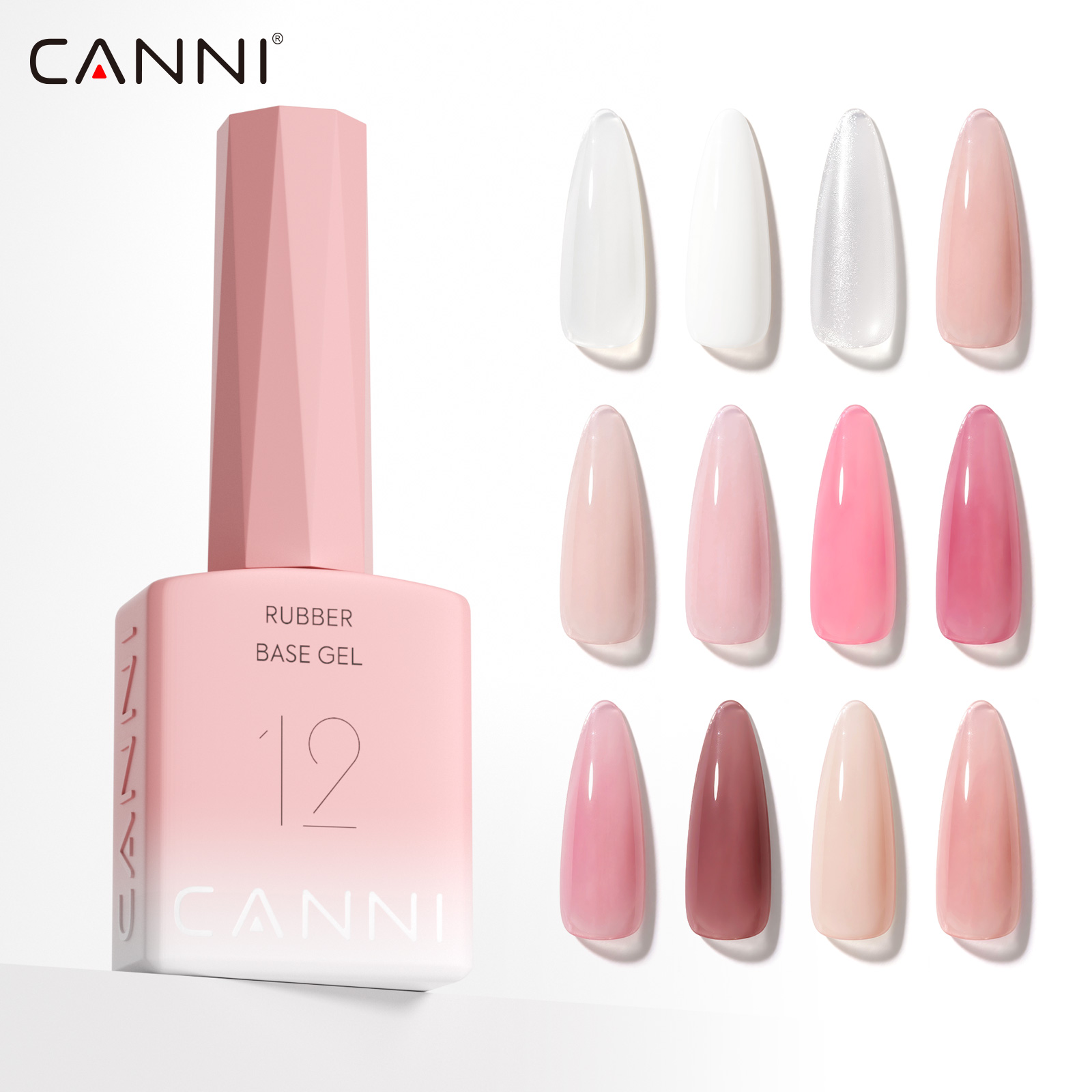 CANNI Color Rubber Base Gel 2i – обзор и цена Resin Art Training