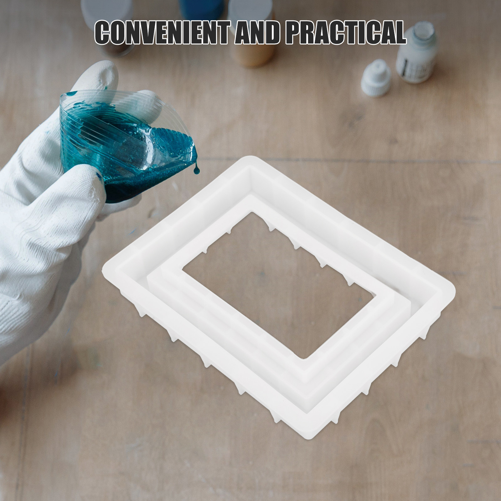 Силиконовая форма для фоторамо – обзор и цена Resin Art Easy