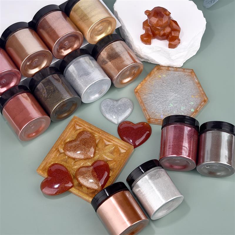 Пигмент перламутровый блестящи – обзор и цена Resin Art Glue