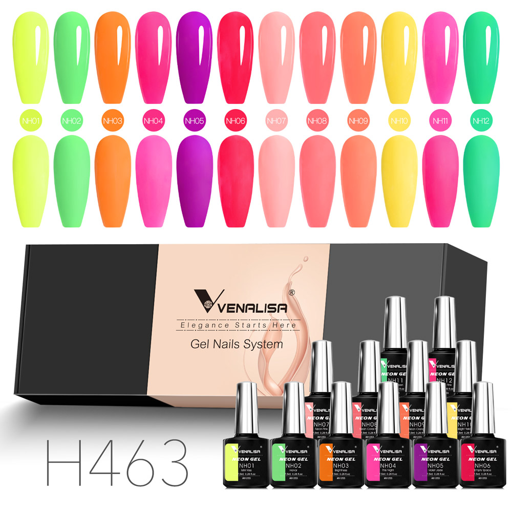 Набор гель-лаков VENALISA Neon – обзор и цена Resin Art Training